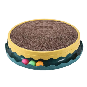 Compass Cat Scratching Post, Cat Scratching Post With Ball, Interactive Training Sports Mouse Toy With Ball, Cat Scratching Post Cat Grapple, Ind (Option: Cat scratching post)
