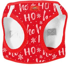 American River Choke Free Dog Harness Holiday Collection (Color: HO HO HO, size: 2/3X-Large)