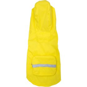 Packable Raincoat (Color: Yellow, size: 3X-Large)