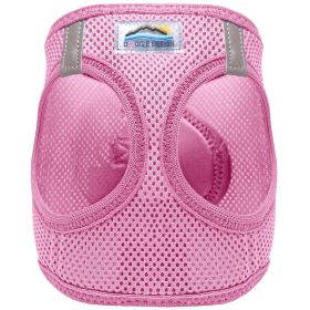 American River Solid Ultra Choke Free Dog Harness (Color: Candy Pink, size: medium)
